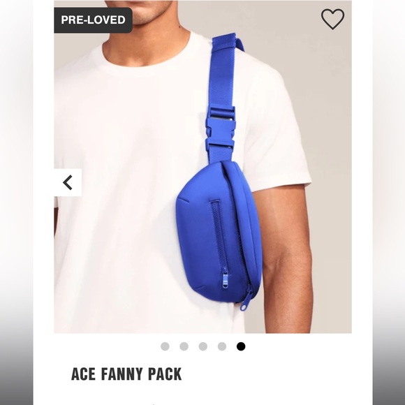 Dagne Dover Ace Fanny pack in deep sea blue - Picture 15 of 15